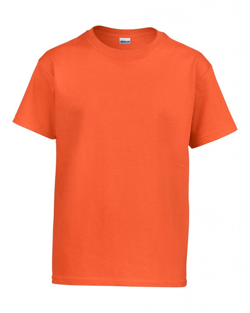 Playera Gildan Juvenil 2000 B Naranja Texas 037 | Sport Depot